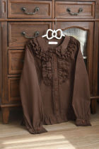 Half Sugar Cake Ruffles Lolita Blouse
