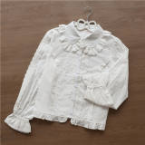 Peter Pan Collar Cotton Lolita Blouse