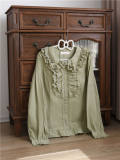 Half Sugar Cake Ruffles Lolita Blouse
