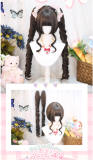 Dalao Home Long Wavy Ponytails Sweet Lolita Wig