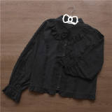 Peter Pan Collar Cotton Lolita Blouse