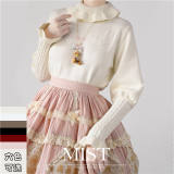 Mist Leg of Lamb Sleeves Knitwear Sweater