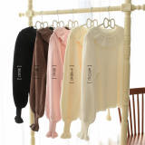Round Collar Puff Sleeves Sweater