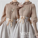 Mist Leg of Lamb Sleeves Knitwear Sweater