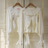 Sweet Ruffle Lolita Knitwear Sweater