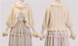 Sweet Ruffle Lolita Knitwear Sweater