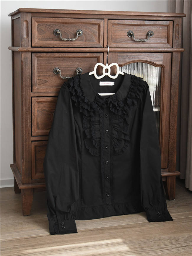 Half Sugar Cake Ruffles Lolita Blouse