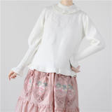 Mist Leg of Lamb Sleeves Knitwear Sweater
