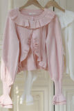 Sweet Ruffle Lolita Knitwear Sweater