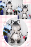 Dalao Home Black White Ombre Lolita Wig