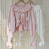 Sweet Ruffle Lolita Knitwear Sweater