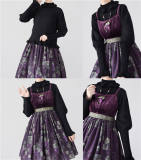 Mist Leg of Lamb Sleeves Knitwear Sweater