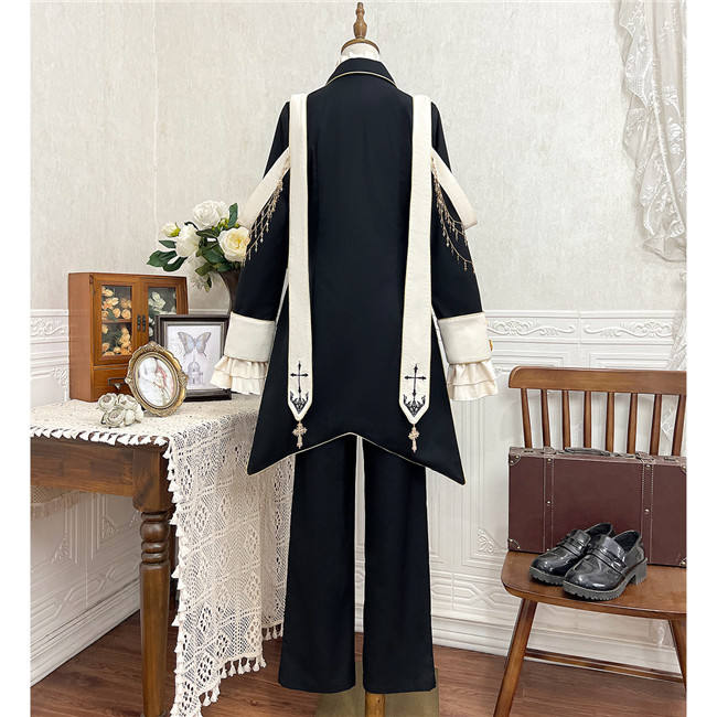 The Prayer Ouji Lolita Coat, Trousers and Blouse