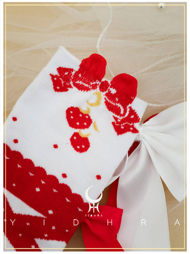 Yidhra Knitted Cotton Socks for Christmas