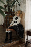 Night Visit to the Castle Winter Lolita Skirt and Blouse