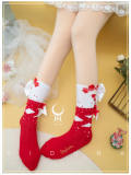 Yidhra Knitted Cotton Socks for Christmas