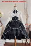 Night Visit to the Castle Winter Lolita Skirt and Blouse