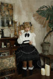 Night Visit to the Castle Winter Lolita Skirt and Blouse