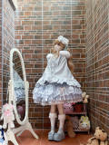 Sweet Bunny Ears Thick Lolita Cape