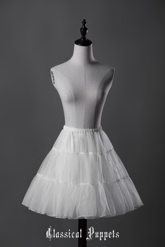 46cm Classical Puppets Lolita Petticoat 46cm White In Stock