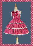 Infanta Sweet Kitten Tiered Lolita Dress and Tail