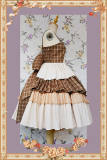 Infanta Irregular Plaid Lolita Dress