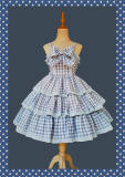 Infanta Sweet Kitten Tiered Lolita Dress and Tail