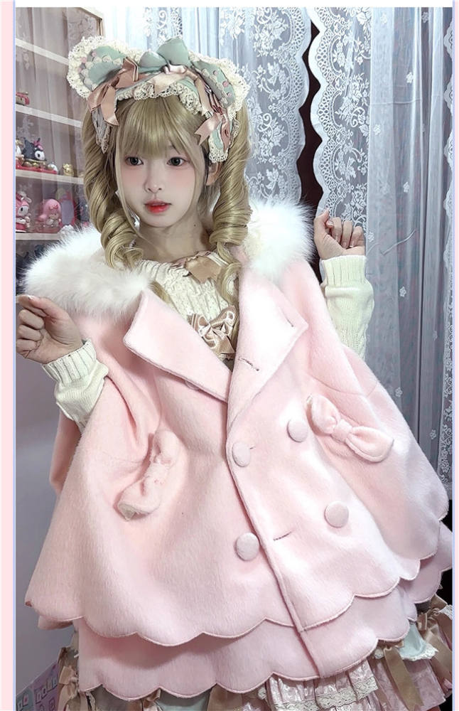 Bat Sleeves Sweet Princess Lolita Cape