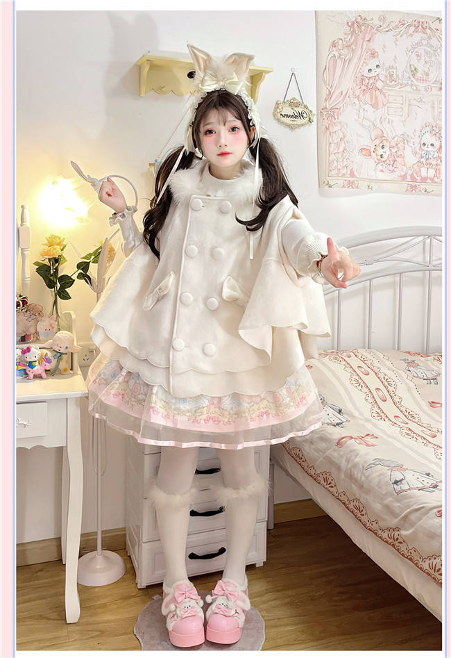 Bat Sleeves Sweet Princess Lolita Cape