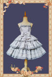 Infanta Sweet Kitten Tiered Lolita Dress and Tail