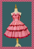 Infanta Sweet Kitten Tiered Lolita Dress and Tail