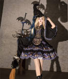 Astrologer Cat Classic Lolita Dress and Cape