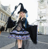 Astrologer Cat Classic Lolita Dress and Cape