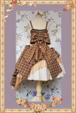 Infanta Irregular Plaid Lolita Dress