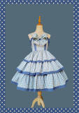 Infanta Sweet Kitten Tiered Lolita Dress and Tail