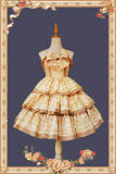Infanta Sweet Kitten Tiered Lolita Dress and Tail