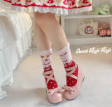 Roji Double Layer Cake Cotton Lolita Socks