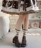 Roji Double Layer Cake Cotton Lolita Socks