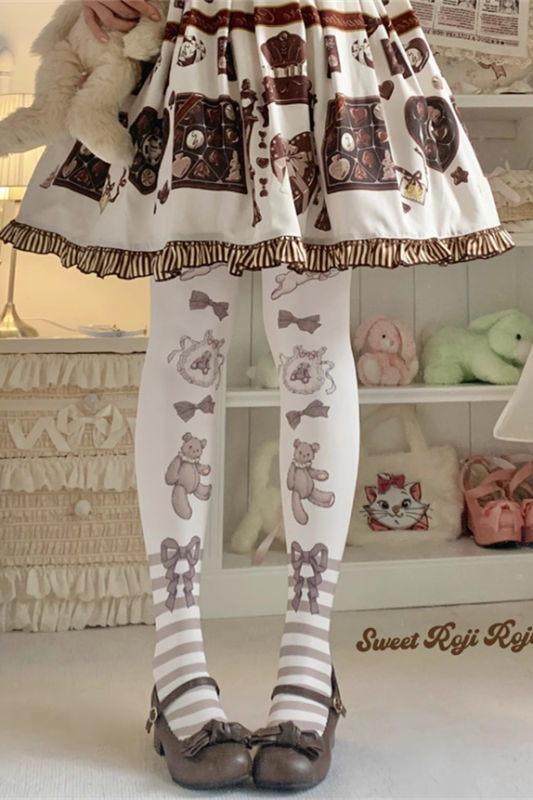 Roji Lullaby Velvet Lolita Tights