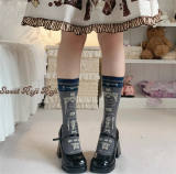 Roji Afternoon Cocoa Cotton Lolita Socks