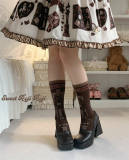 Roji Afternoon Cocoa Cotton Lolita Socks