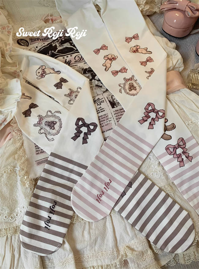 Roji Lullaby Velvet Lolita Tights