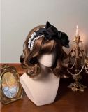 Alice Girl the Rich Young Lady Lolita Tailing, Headbow and Badge