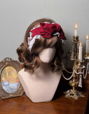 Alice Girl the Rich Young Lady Lolita Tailing, Headbow and Badge