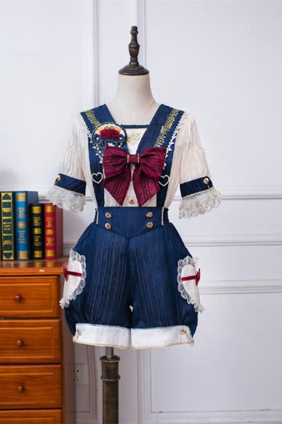 A Poem of Riverside Music~ Lolita Blouse/Skirt/Ouji Pants