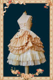 Infanta Waltz Slim Fitting Lolita Dress and Headbow