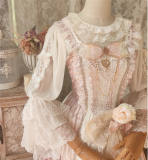 White Chiffon Hime Sleeves Lolita Blouse
