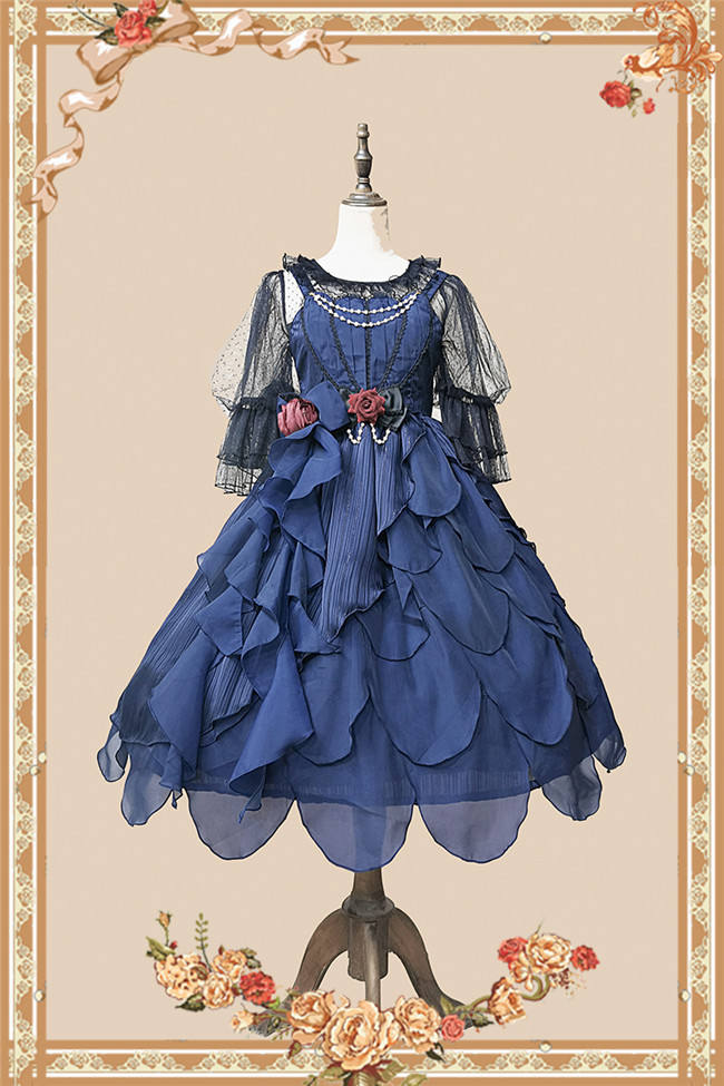 Infanta Deep Sea Pearl Puffy Sleeve Doll Shirt