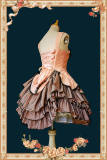 Infanta Waltz Slim Fitting Lolita Dress and Headbow