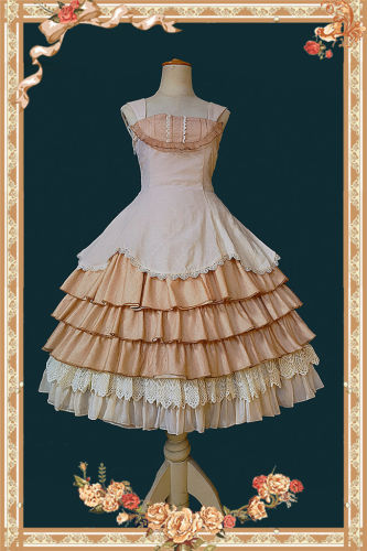 Infanta Waltz Slim Fitting Lolita Dress and Headbow